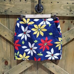 Loudmouth Blue Floral Women's Skort